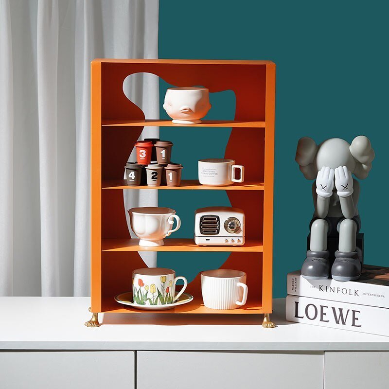 Living Room Multi Shelf Storage Rack - The House Of BLOC