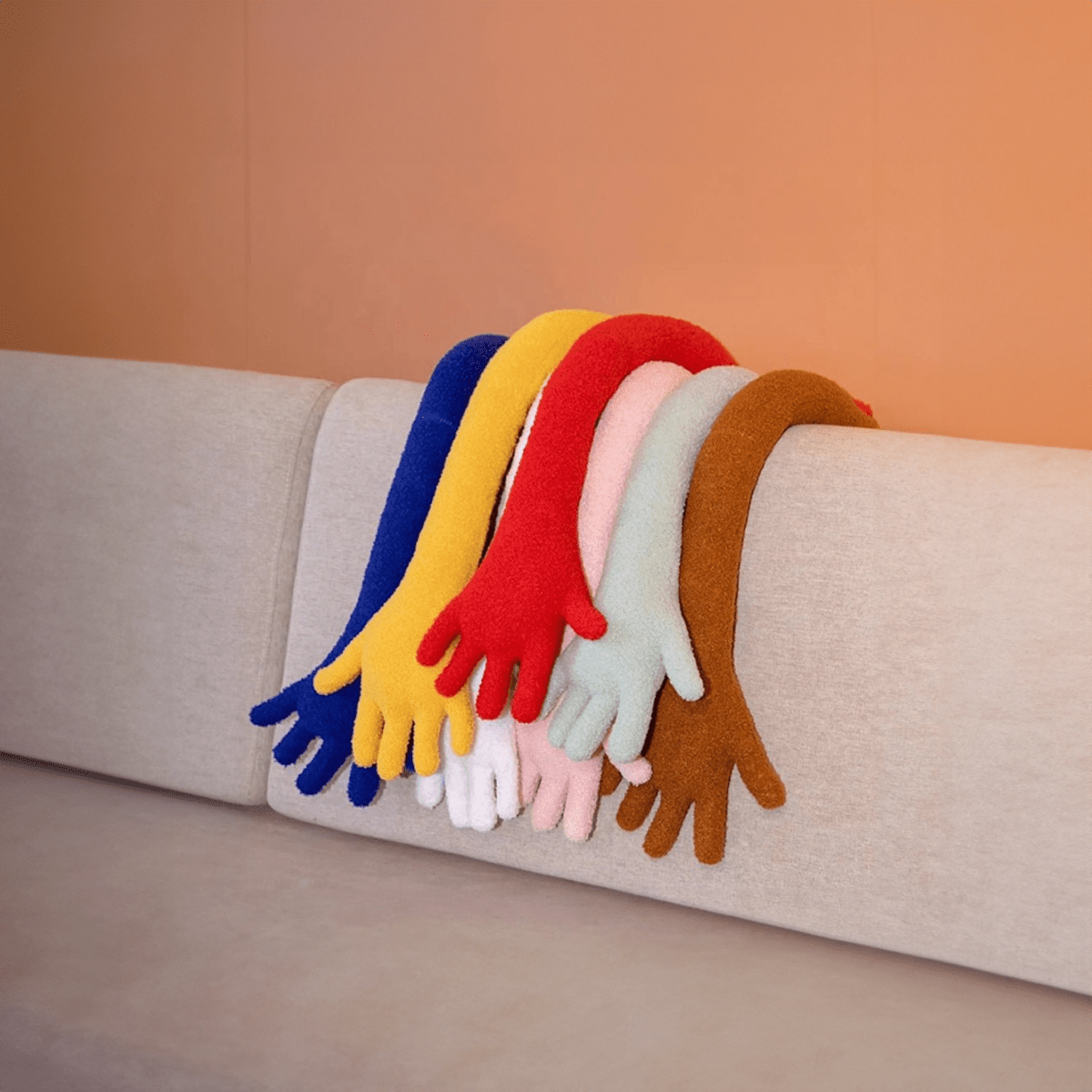 Long Arm & Hand Plush Cushion - The House Of BLOC