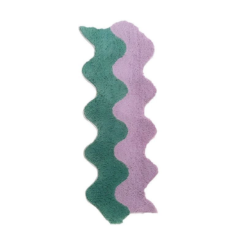 Long Wave Tufted Bedside Rug - The House Of BLOC