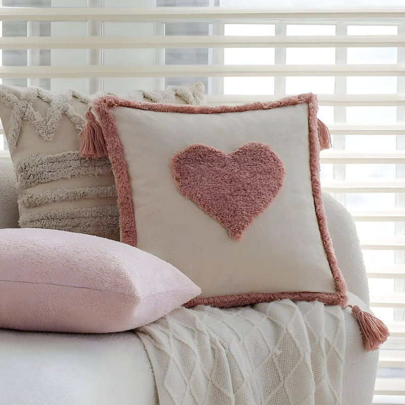 Love Heart Cushion Cover - The House Of BLOC