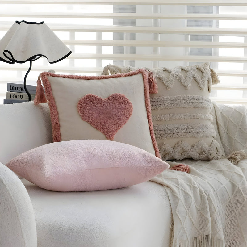 Love Heart Cushion Cover - The House Of BLOC