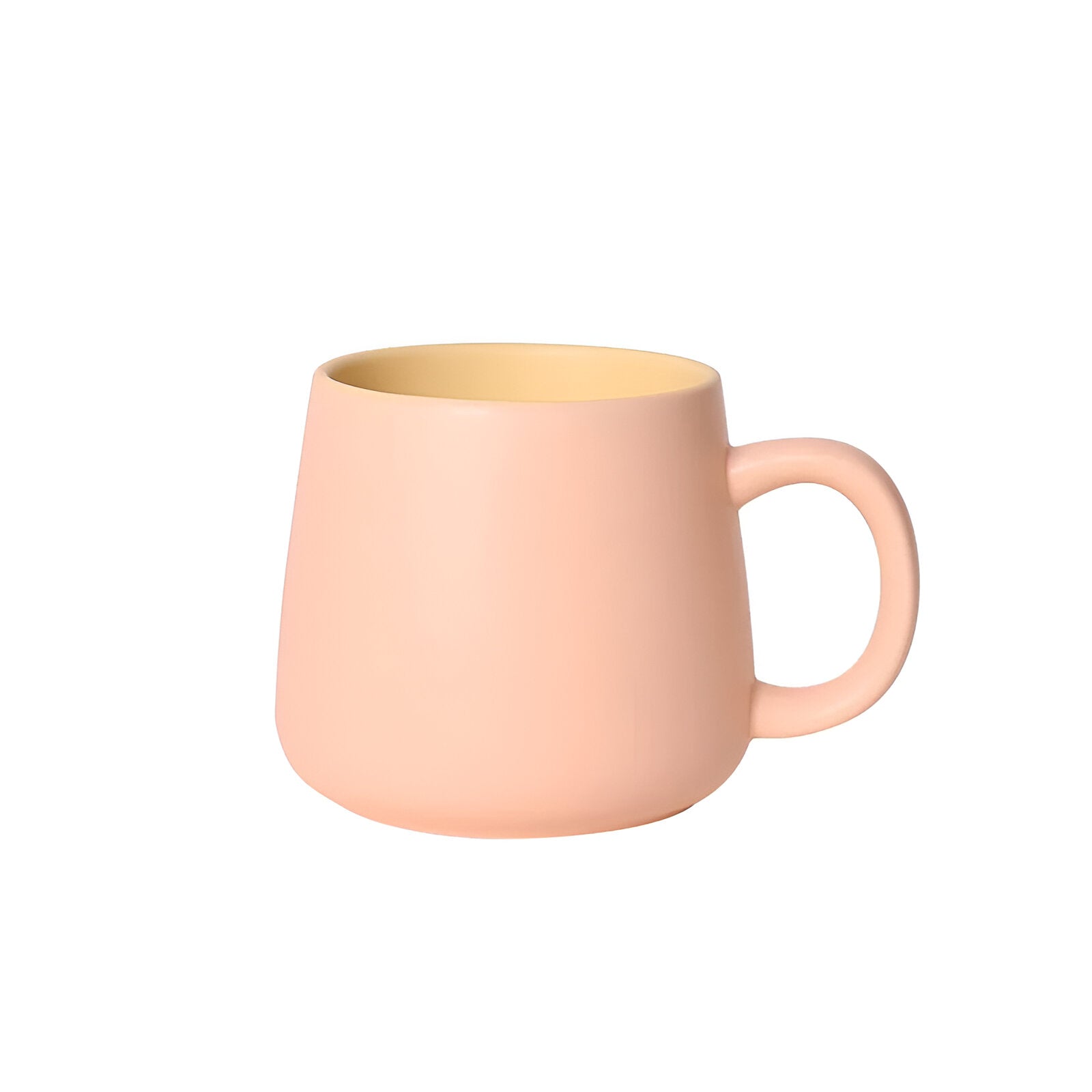 Matte Colour Clash Coffee Mug & Spoon - The House Of BLOC