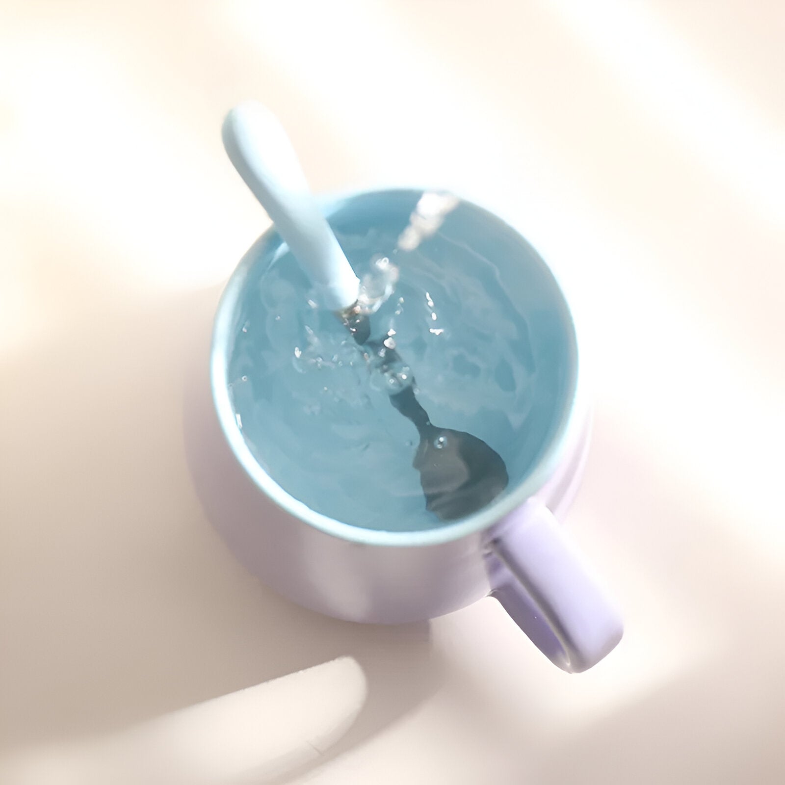 Matte Colour Clash Coffee Mug & Spoon - The House Of BLOC