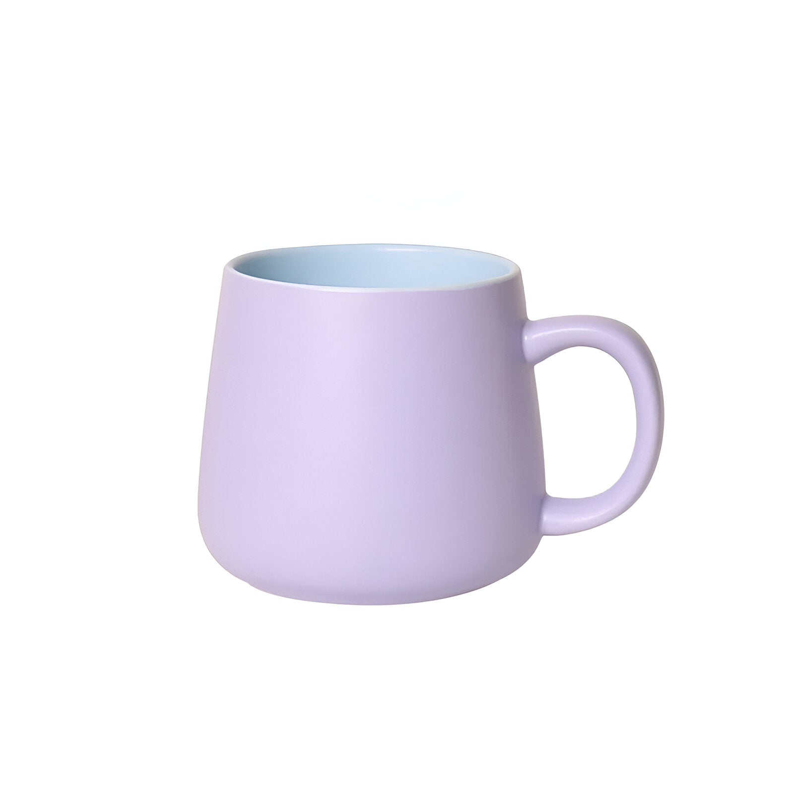 Matte Colour Clash Coffee Mug & Spoon - The House Of BLOC