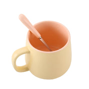 Matte Colour Clash Coffee Mug & Spoon - The House Of BLOC