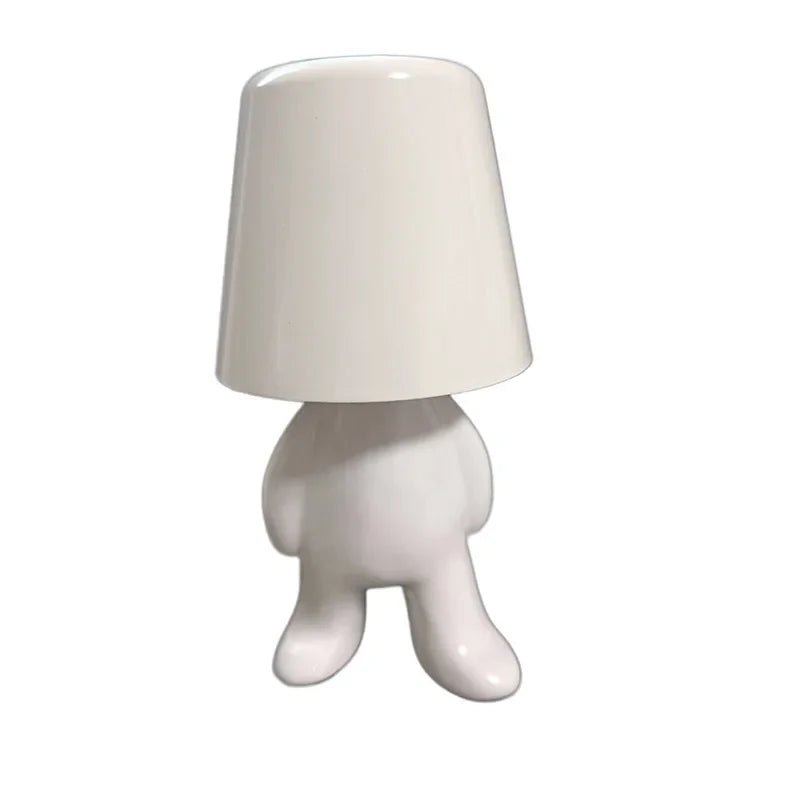 Metallic Chrome Figurine Table Lamp - The House Of BLOC