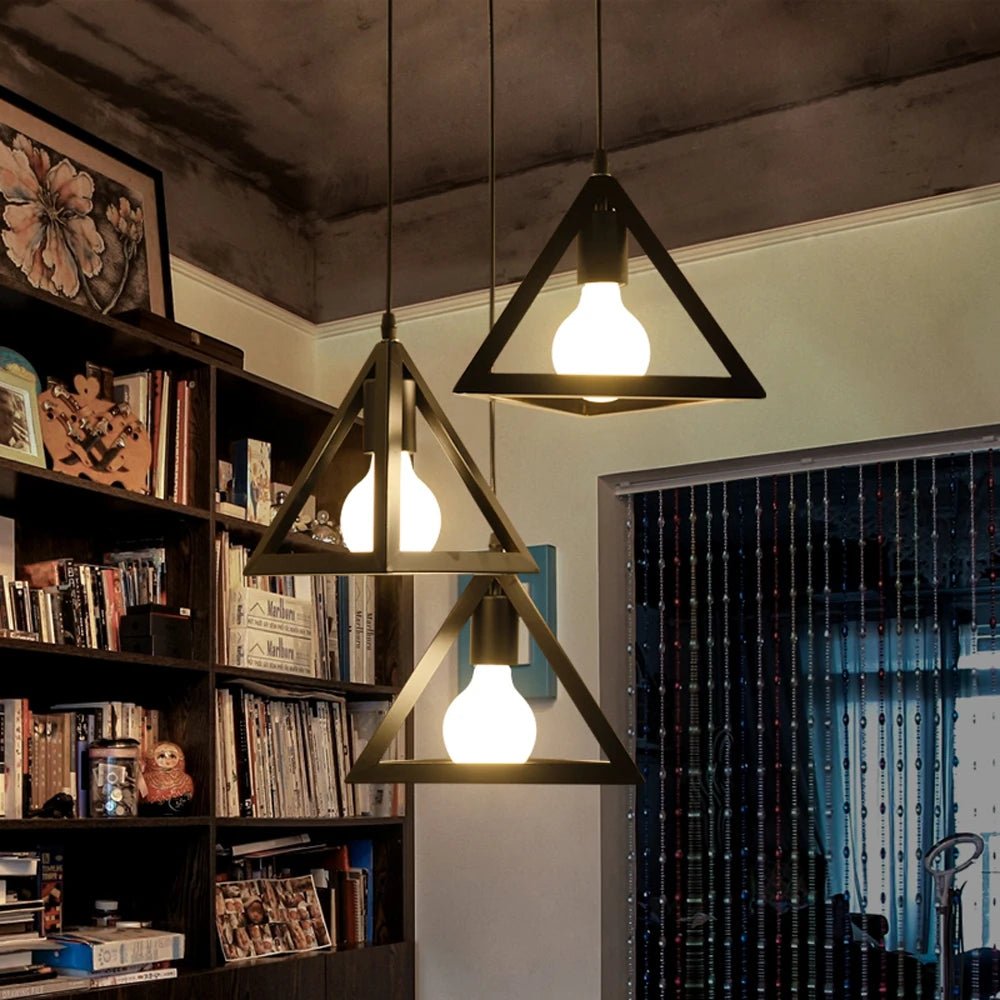 Minimalist Triangular Pendant Light - The House Of BLOC