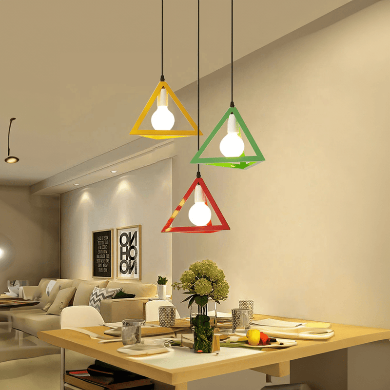 Minimalist Triangular Pendant Light - The House Of BLOC