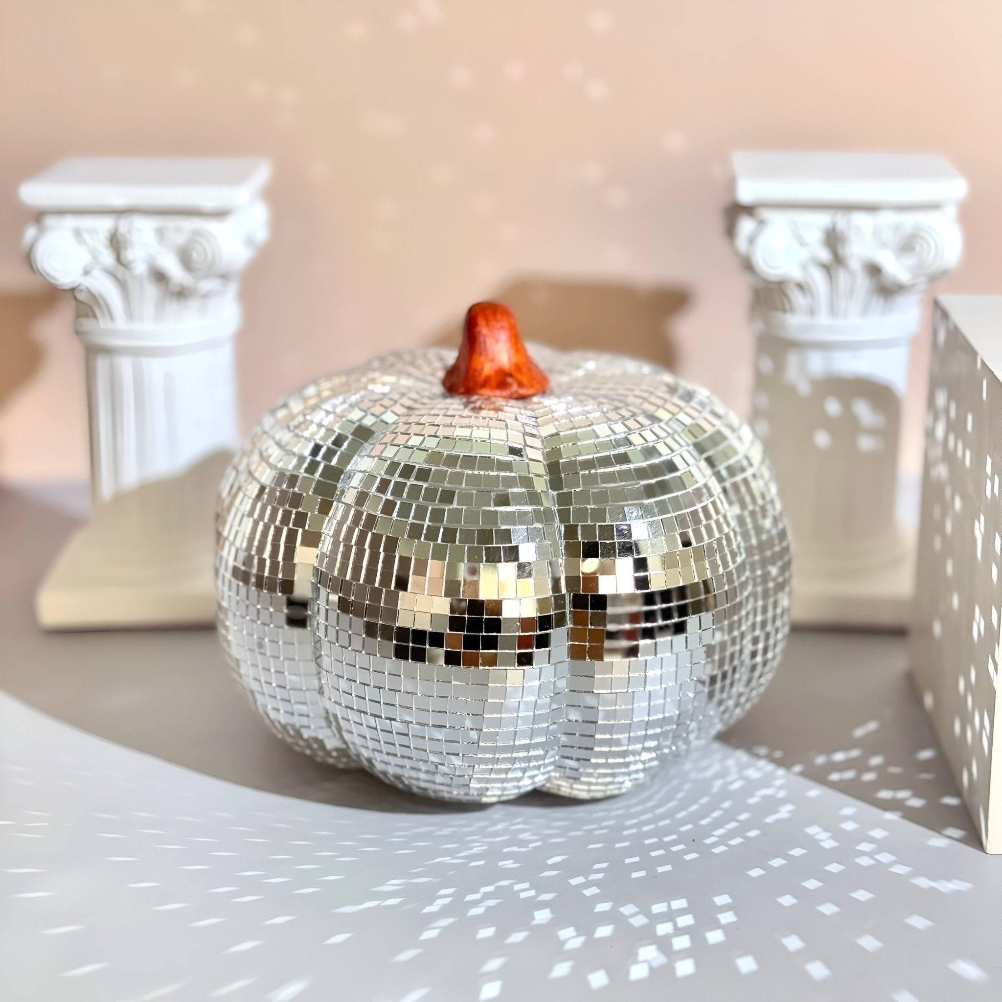 Mirrored Pumpkin Home Decoration - The House Of BLOC