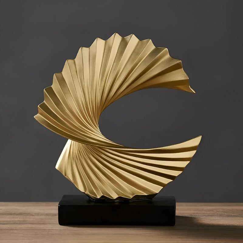 Modern Abstract Wave Sculpture - The House Of BLOC