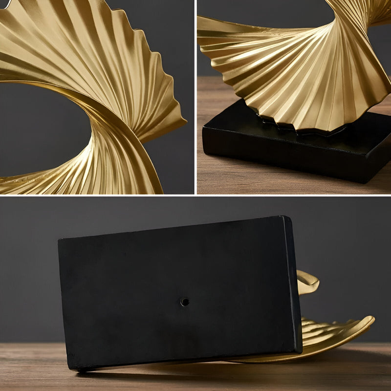 Modern Abstract Wave Sculpture - The House Of BLOC