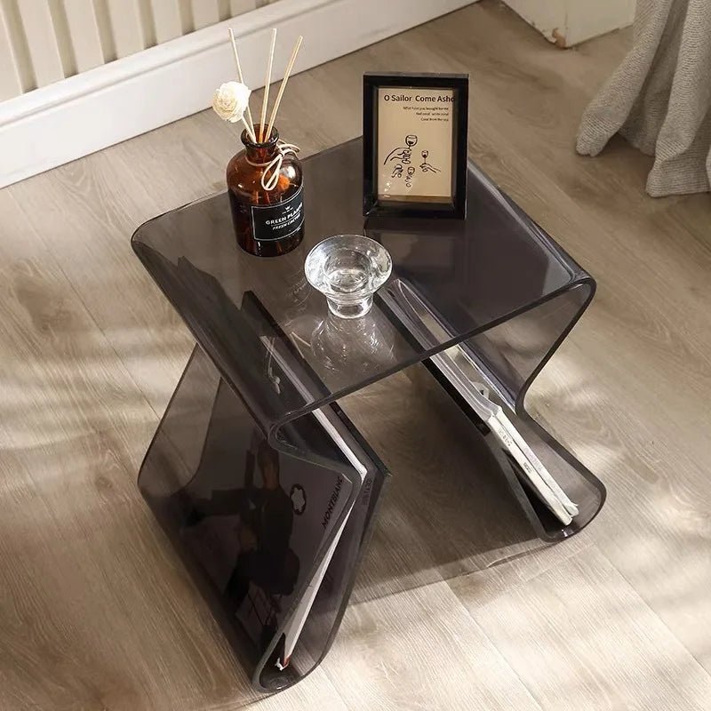 Modern Minimalist Transparent Coffee Table - The House Of BLOC