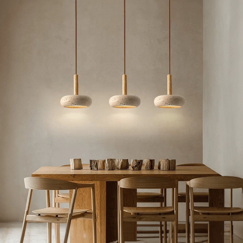Modern Stoneware LED Pendant Light - The House Of BLOC