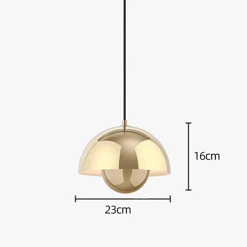 Modern Style Semi Circular Pendant Light - The House Of BLOC