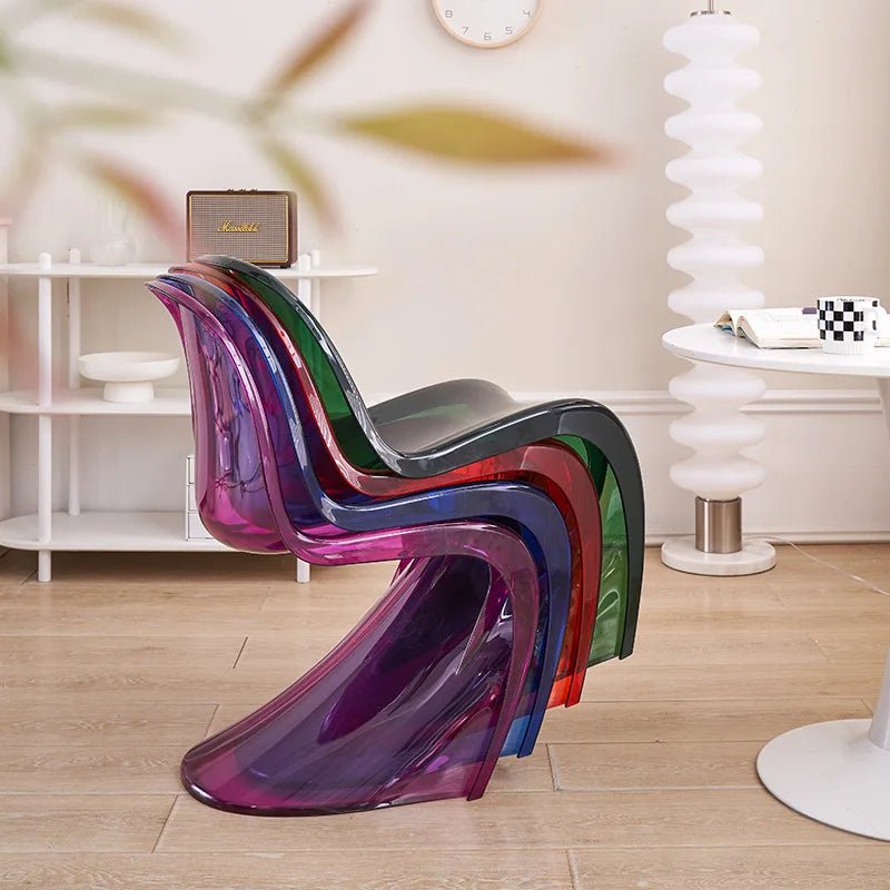 Modern Thickened Acrylic Dining Room Chair - The House Of BLOC