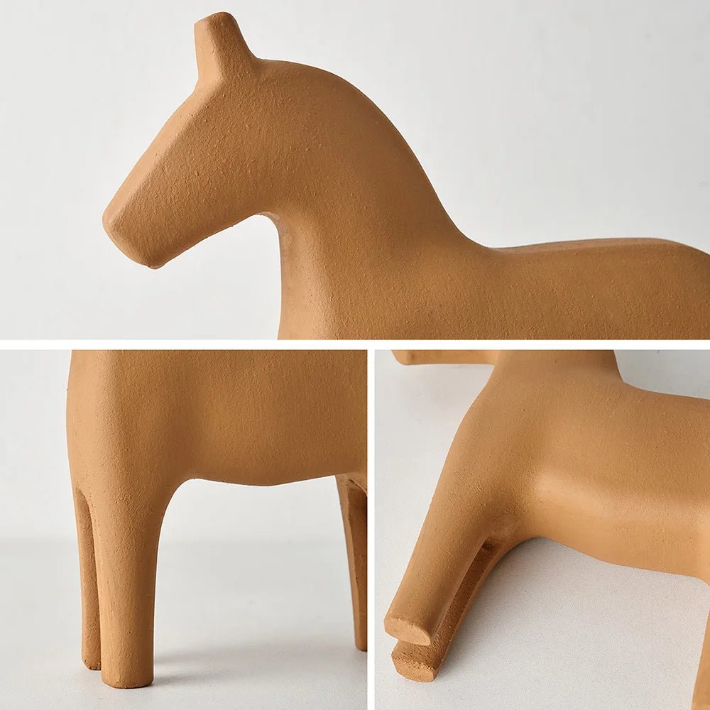 Modern Wooden Horse Home Decoration - The House Of BLOC