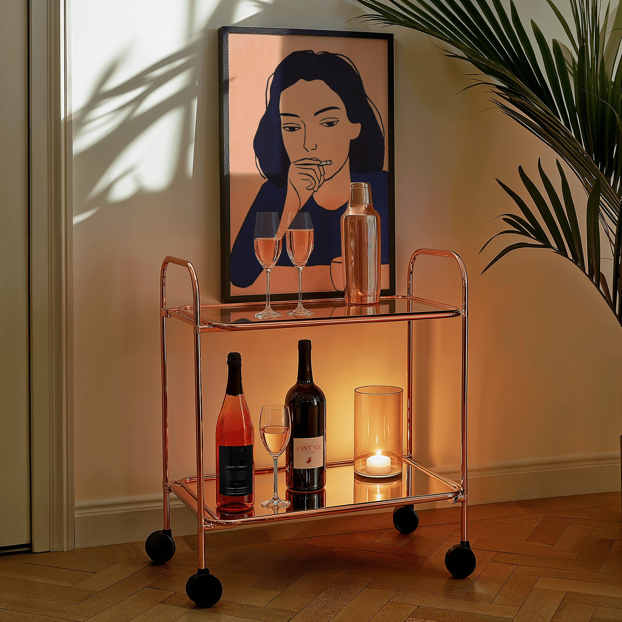 Morning Thoughts - Premium Semi - Glossy Poster - The House Of BLOC