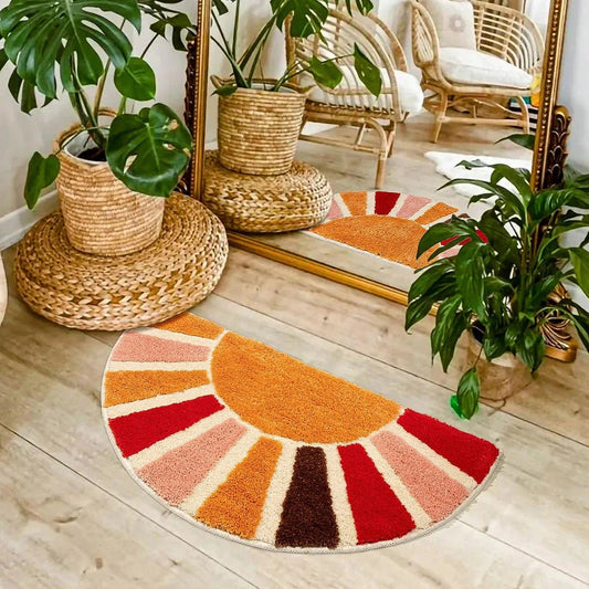 Multi Coloured Sun Door Mat - The House Of BLOC