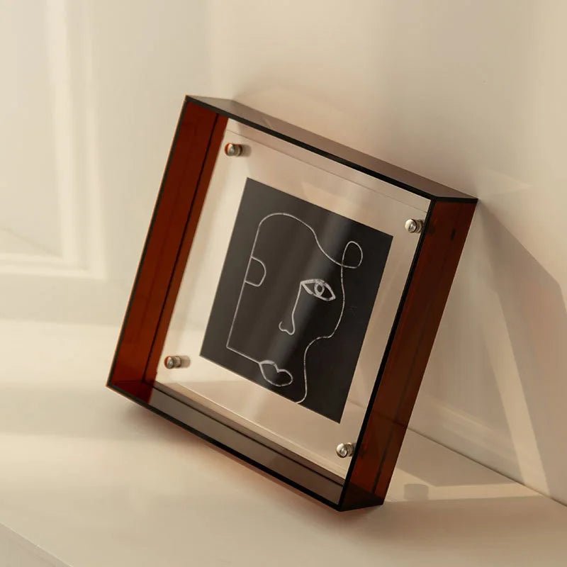 Neon Acrylic Floating Picture Frame - The House Of BLOC