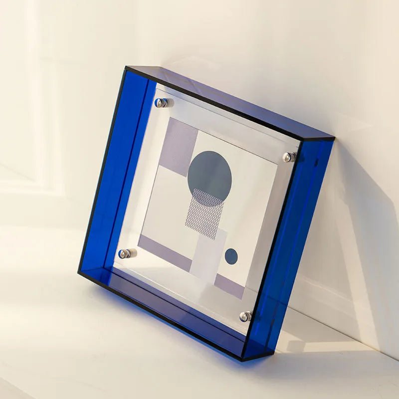 Neon Acrylic Floating Picture Frame - The House Of BLOC