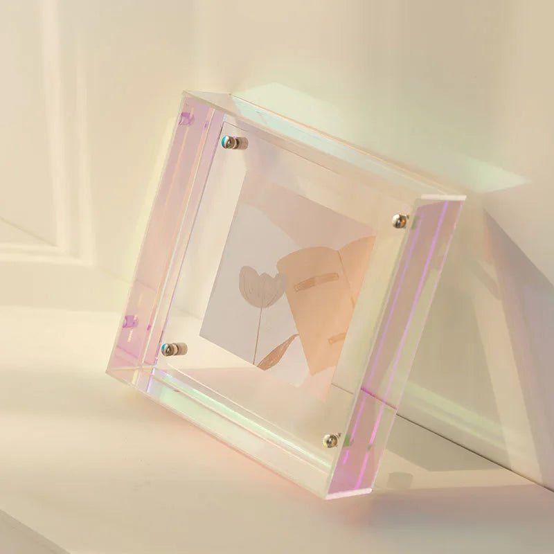 Neon Acrylic Floating Picture Frame - The House Of BLOC