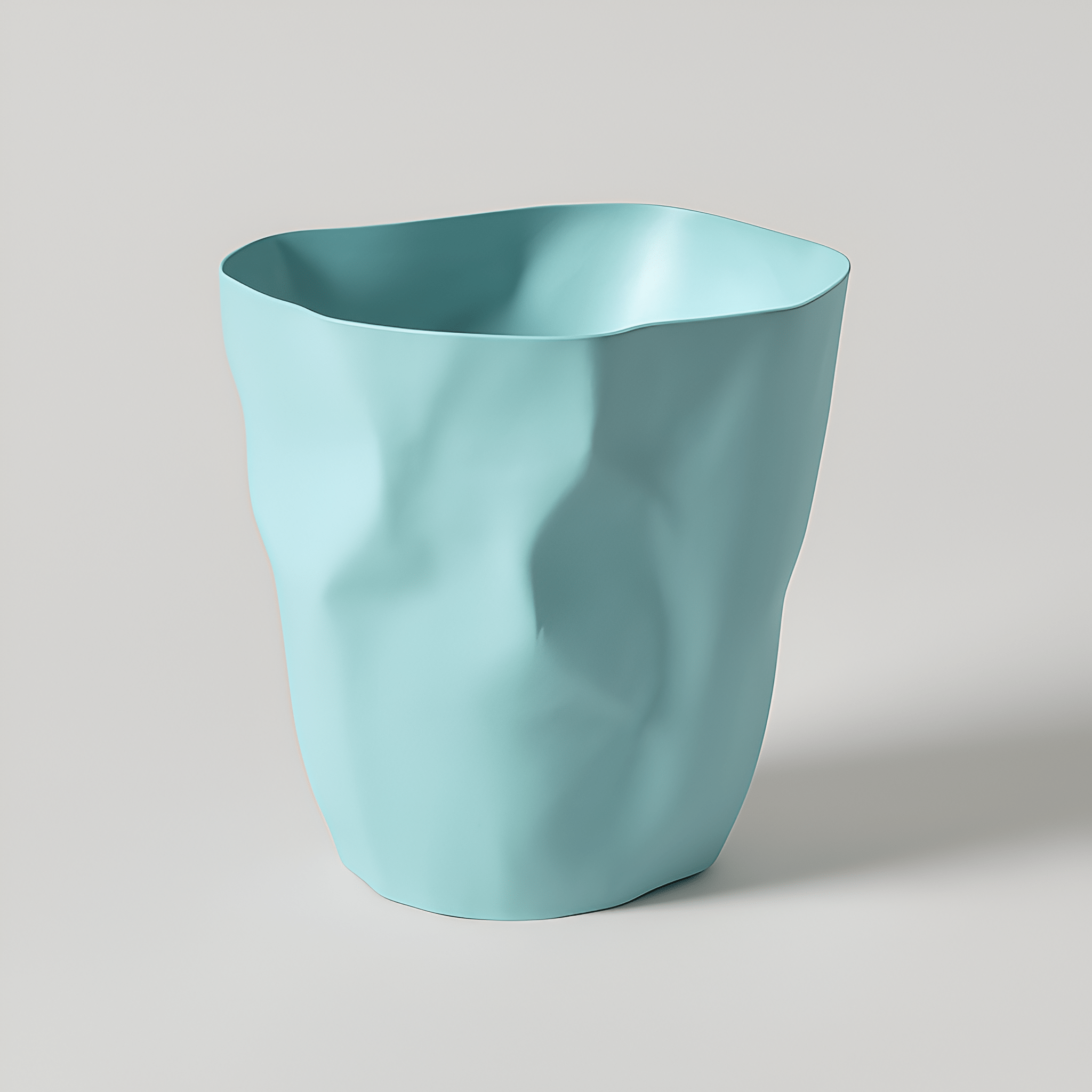 Nordic Style Irregular Waste Bin - The House Of BLOC