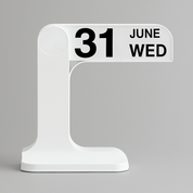 Nordic Style Rotatable Desk Calendar - The House Of BLOC