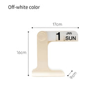 Nordic Style Rotatable Desk Calendar - The House Of BLOC