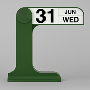 Nordic Style Rotatable Desk Calendar - The House Of BLOC