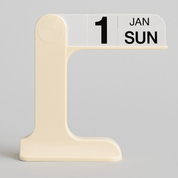 Nordic Style Rotatable Desk Calendar - The House Of BLOC
