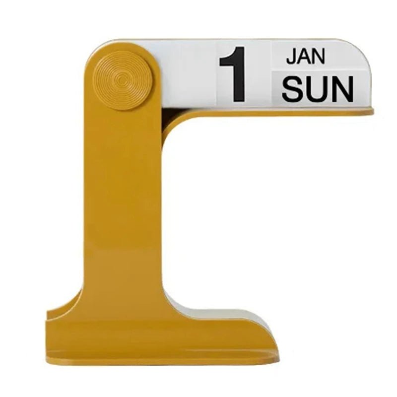 Nordic Style Rotatable Desk Calendar - The House Of BLOC