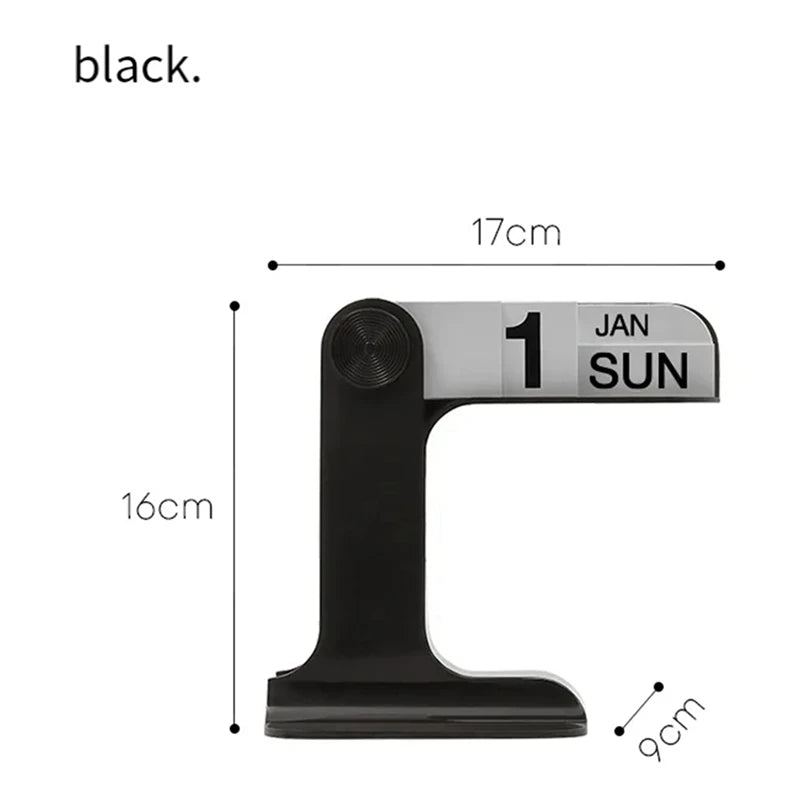 Nordic Style Rotatable Desk Calendar - The House Of BLOC