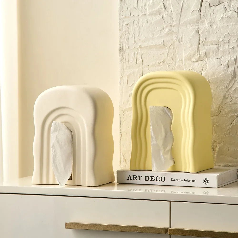 Pastel Abstract Tissue Box - The House Of BLOC