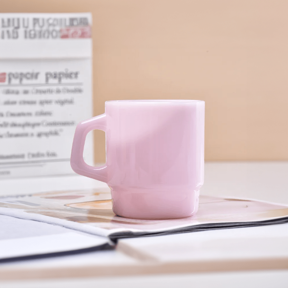 Pastel Coloured Stackable Glass Mug - The House Of BLOC