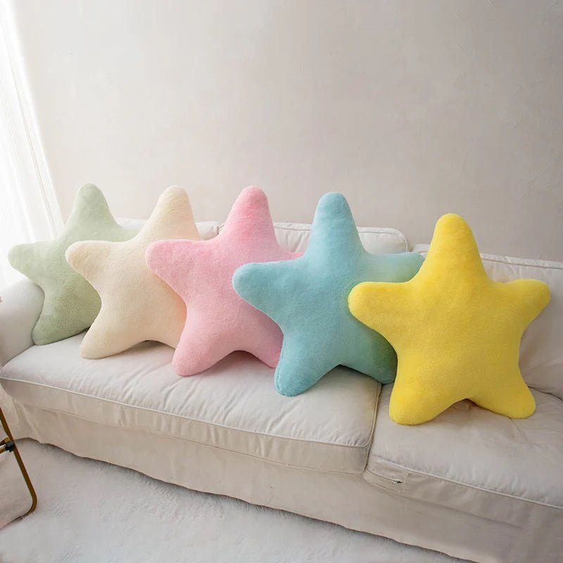 Pastel Coloured Star Shaped Cushion - The House Of BLOC