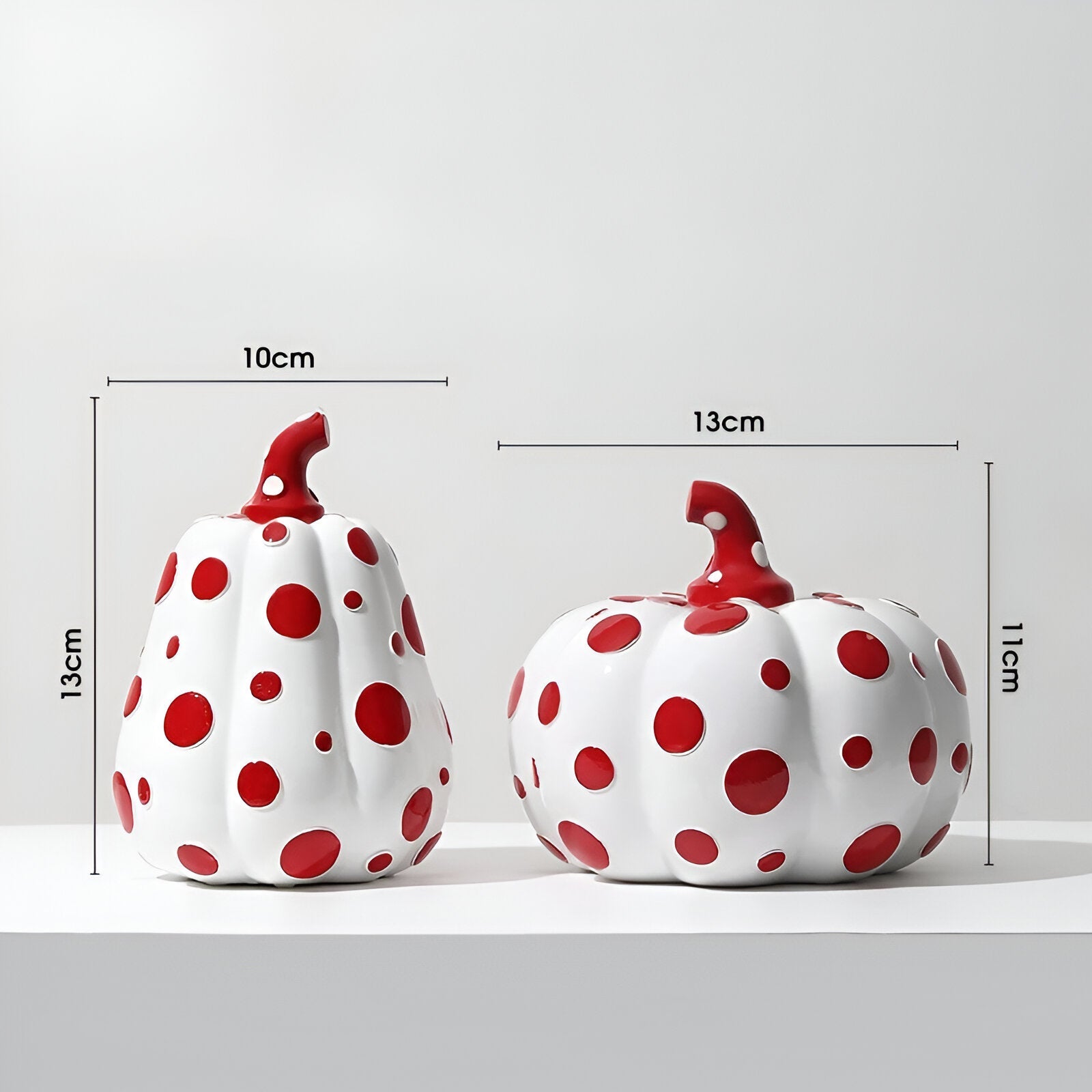 Polka Dot Pumpkin Decoration - The House Of BLOC