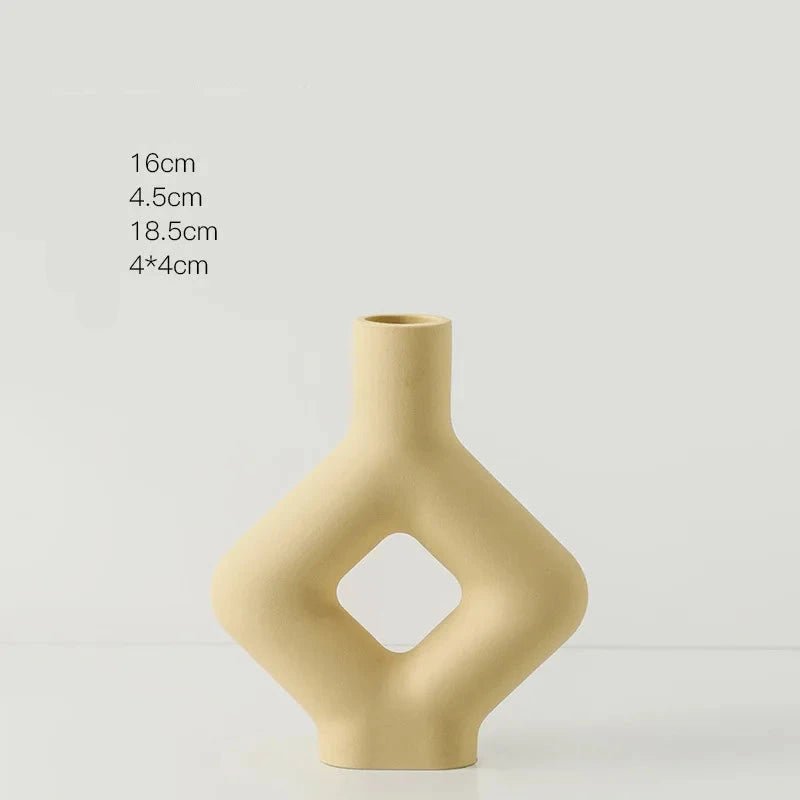 Pretty Pastel Coloured Decorative Vase - The House Of BLOC