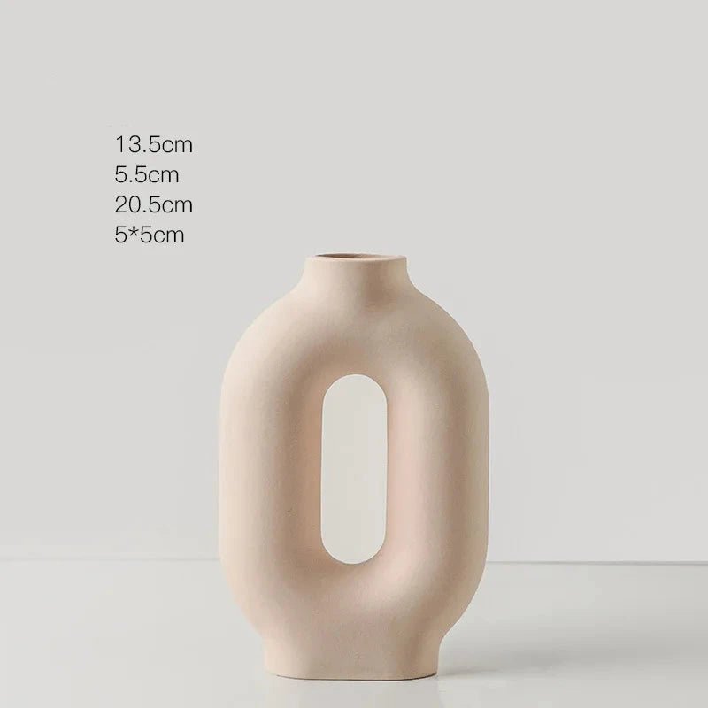 Pretty Pastel Coloured Decorative Vase - The House Of BLOC