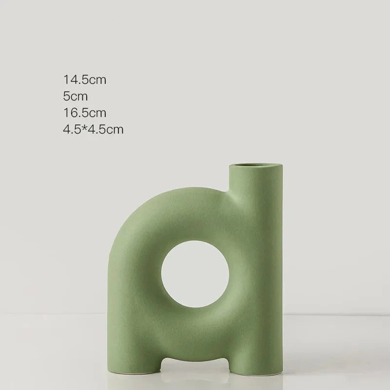 Pretty Pastel Coloured Decorative Vase - The House Of BLOC