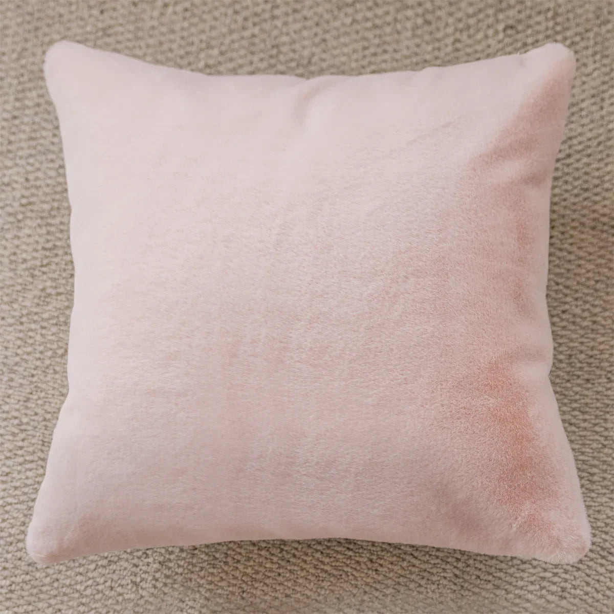 Pretty Plush Pink Jacquard Cushion Cover - The House Of BLOC