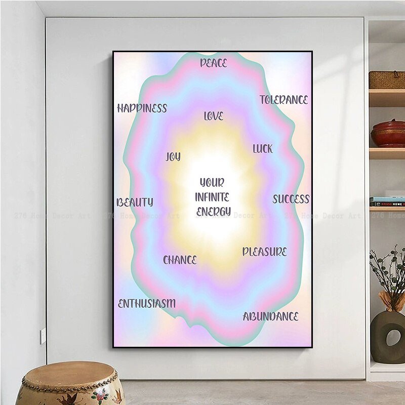 Psychedelic Energy Meditation Posters - The House Of BLOC