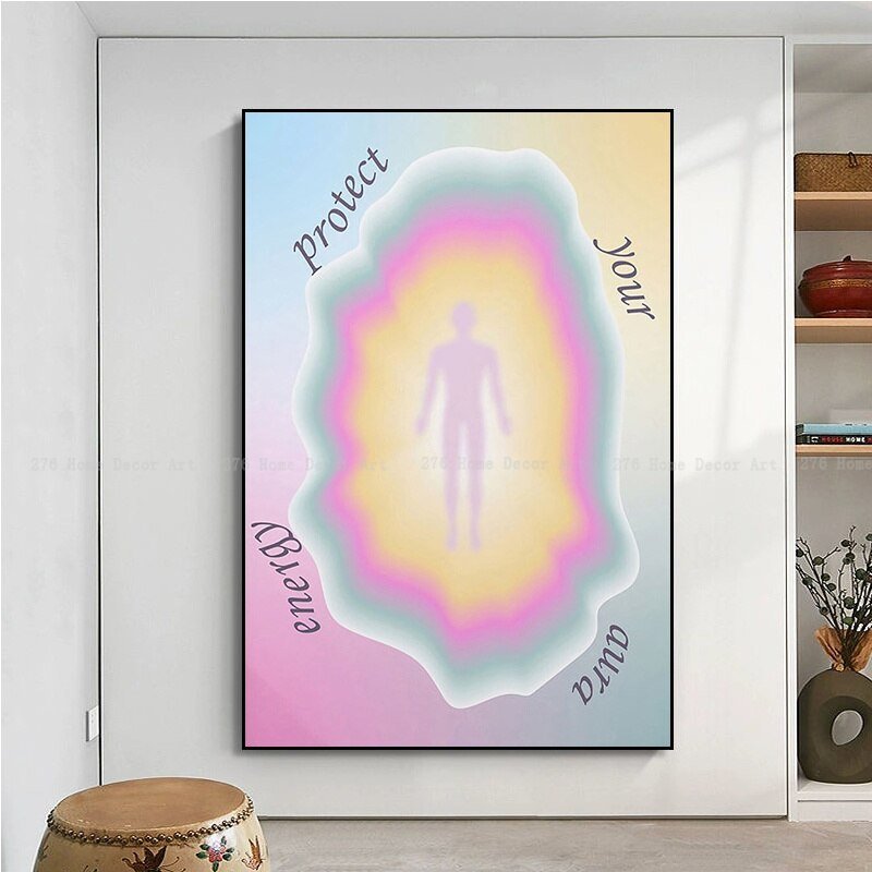 Psychedelic Energy Meditation Posters - The House Of BLOC