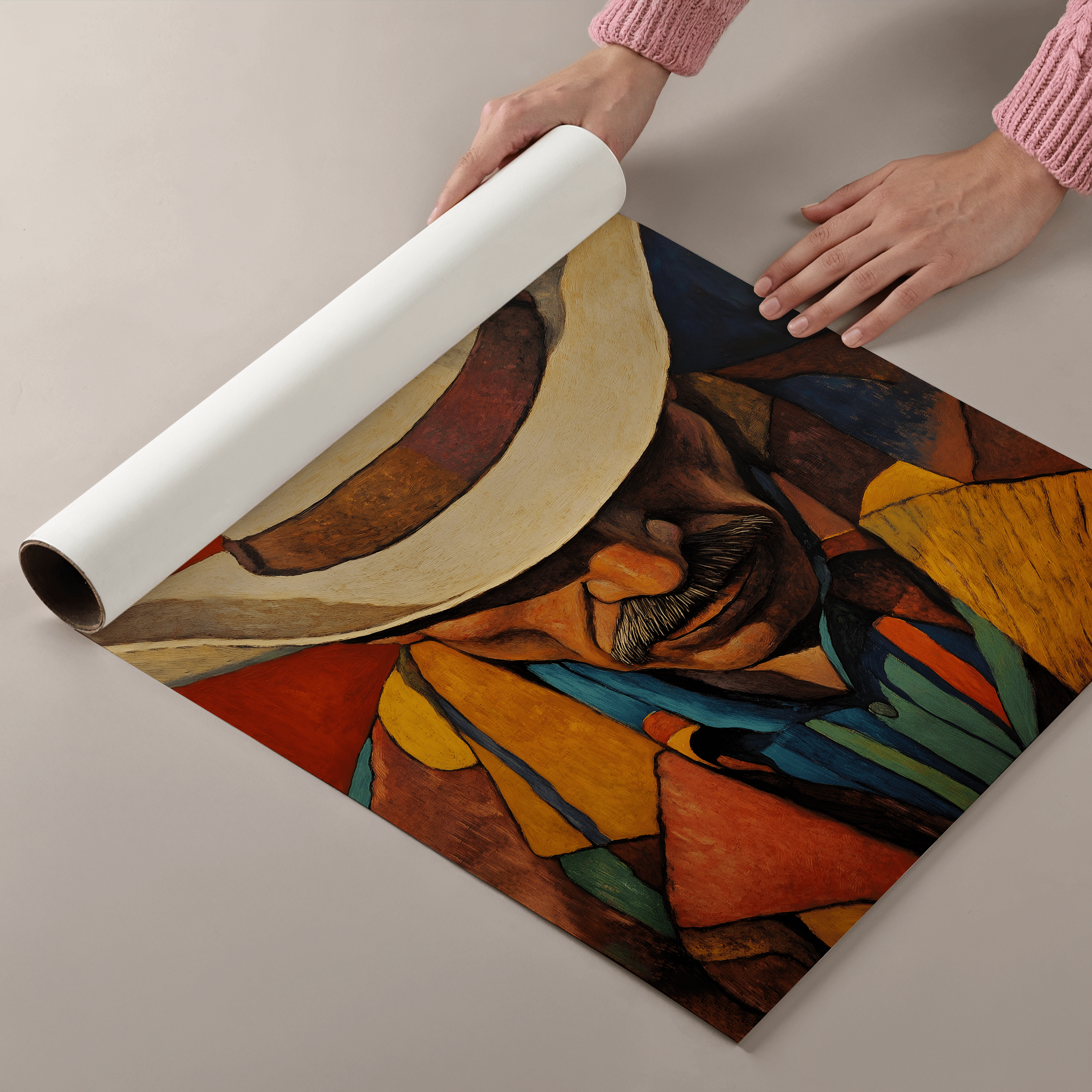 Quiet Strength - Premium Semi - Glossy Poster - The House Of BLOC