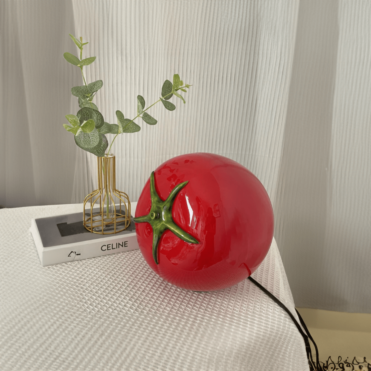 Quirky Tomato Glass Table Lamp - The House Of BLOC