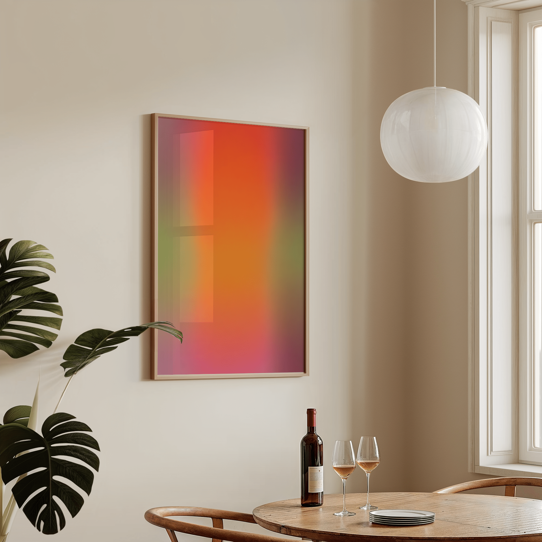 Radiant Veil - Premium Semi - Glossy Poster - The House Of BLOC