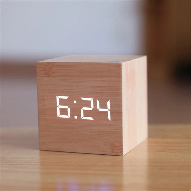 Retro Style Digital LED Alarm Clock - The House Of BLOC