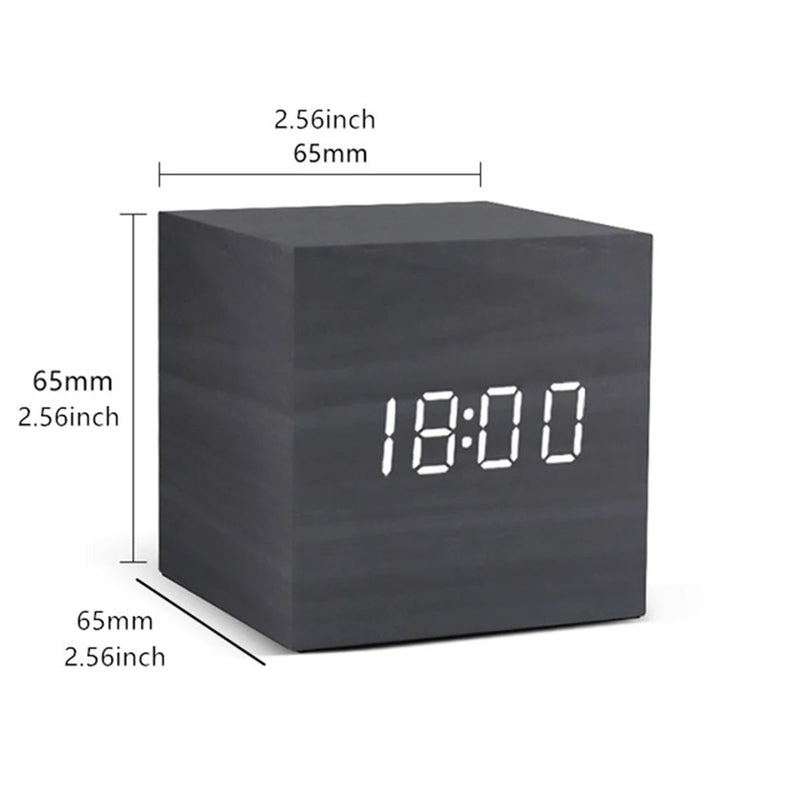 Retro Style Digital LED Alarm Clock - The House Of BLOC