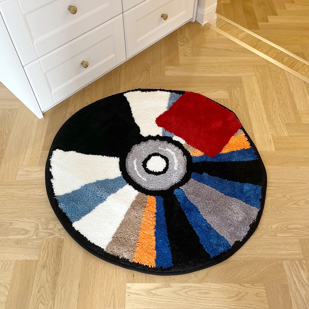 Retro Style 'Record' Rug - The House Of BLOC