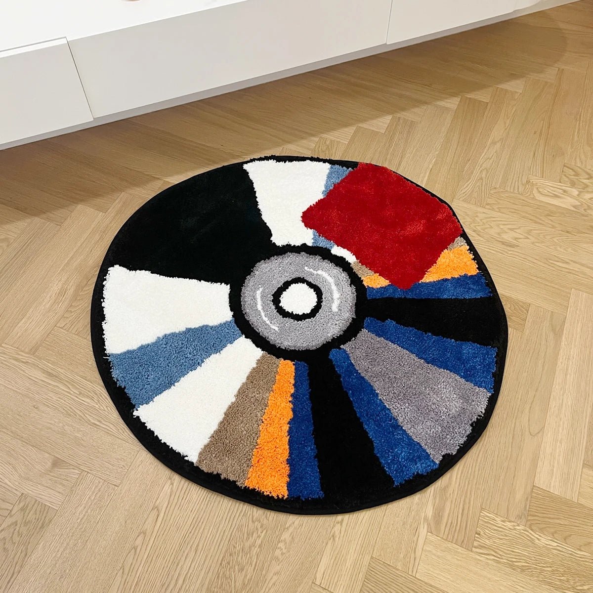 Retro Style 'Record' Rug - The House Of BLOC