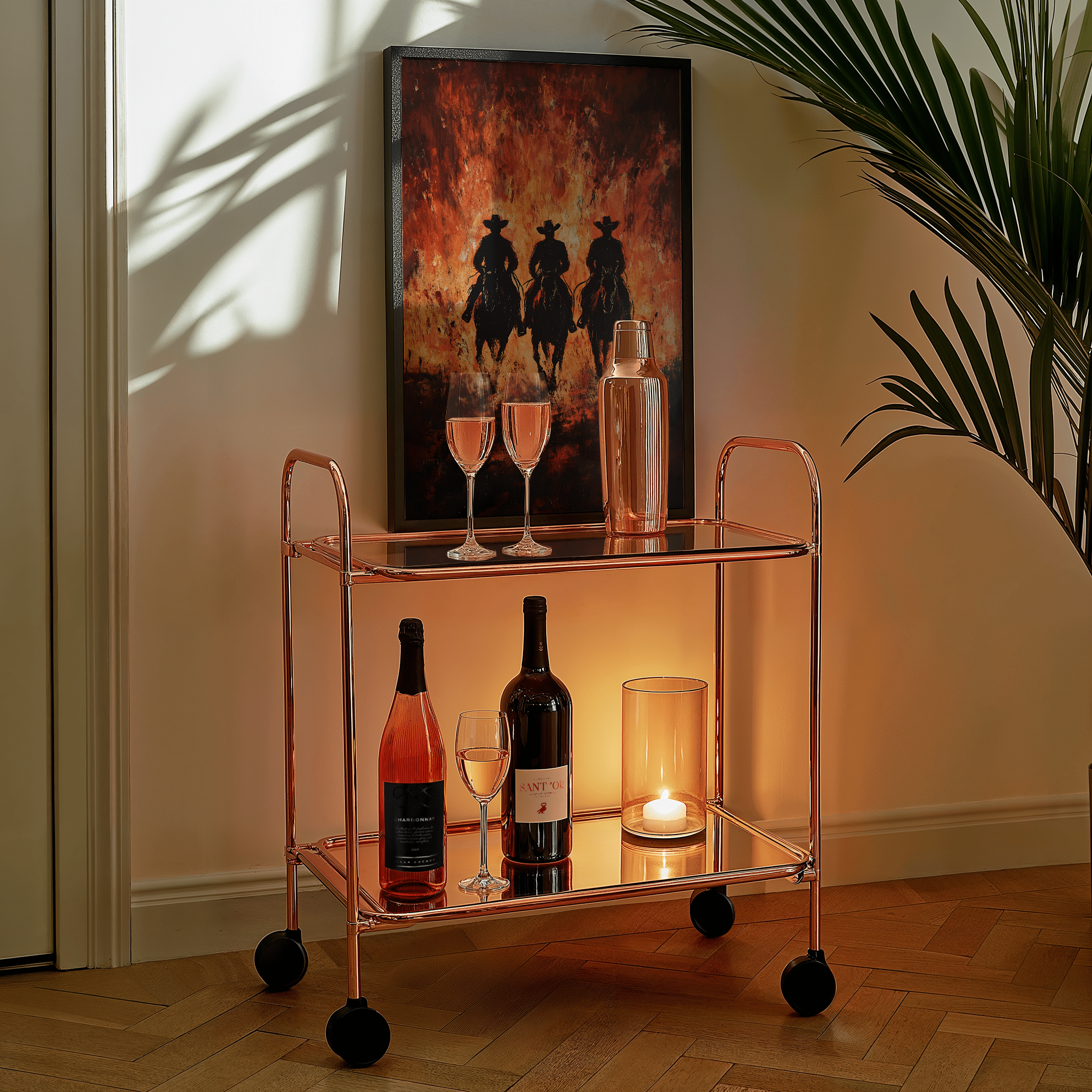 Riders Through The Fire - Premium Semi - Glossy Poster - The House Of BLOC